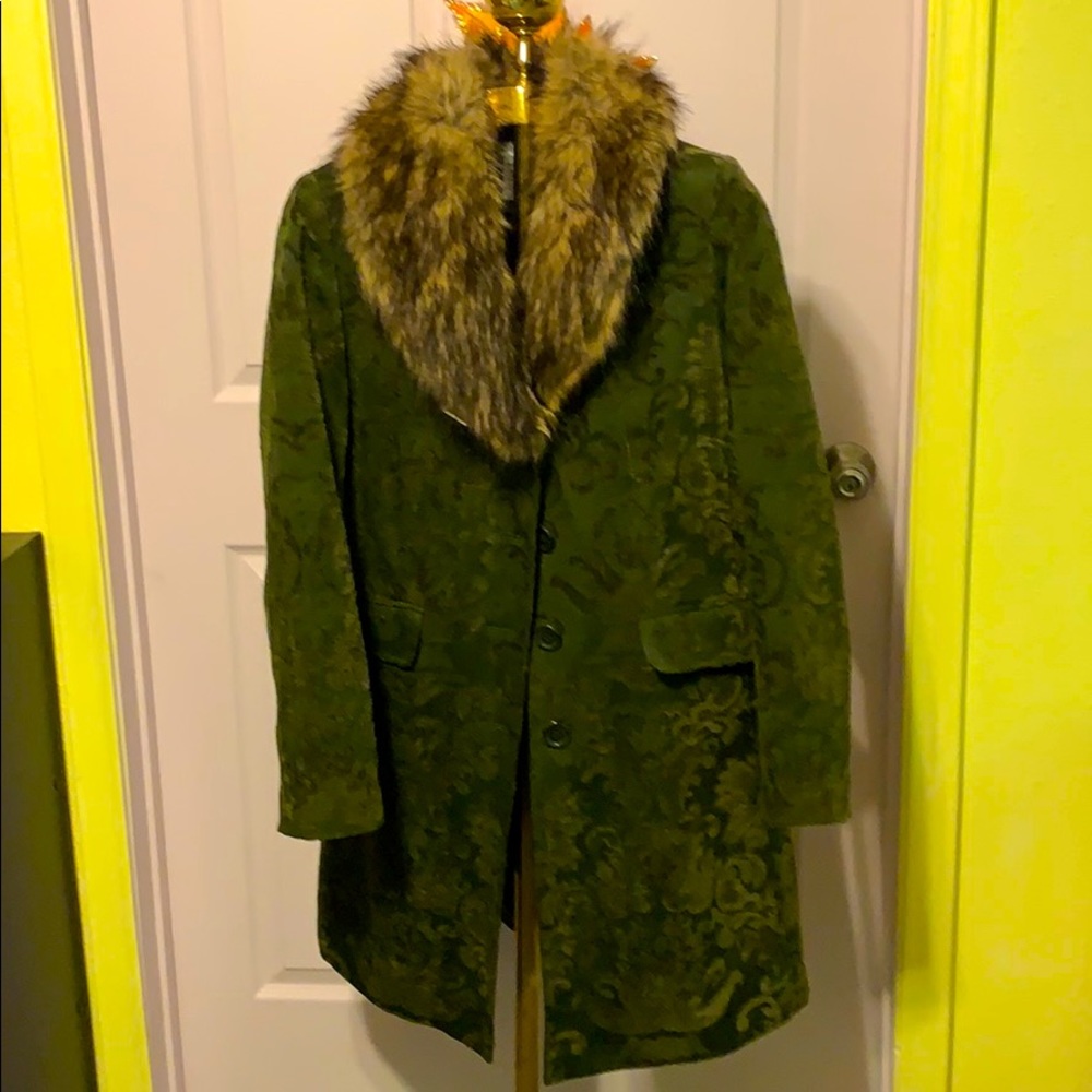 Missy Medium(8/10) green coat